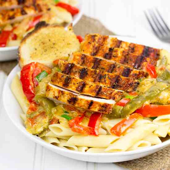 Blackened Chicken Pasta