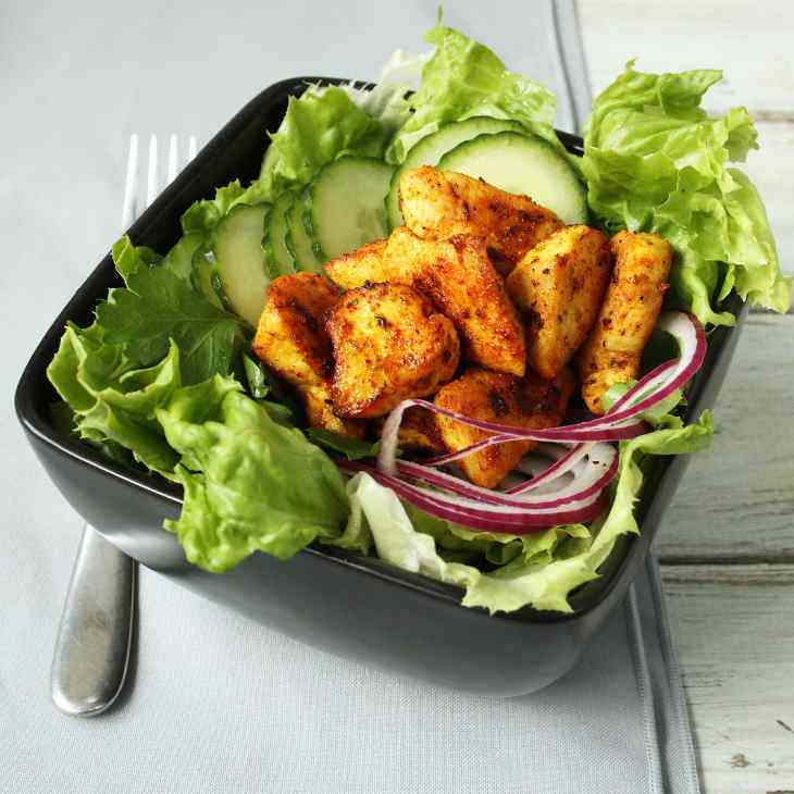Keto Chicken Shawarma Salad Recipe