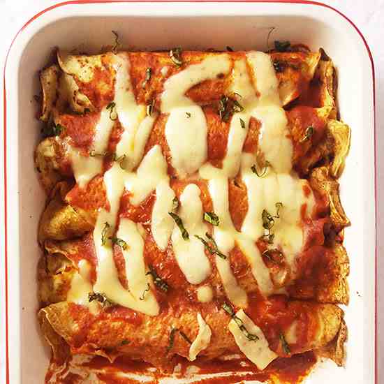 Pulled Pork Manicotti