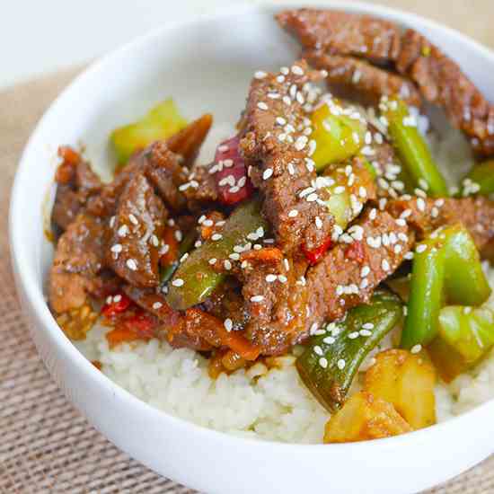 Beef Teriyaki Bowls