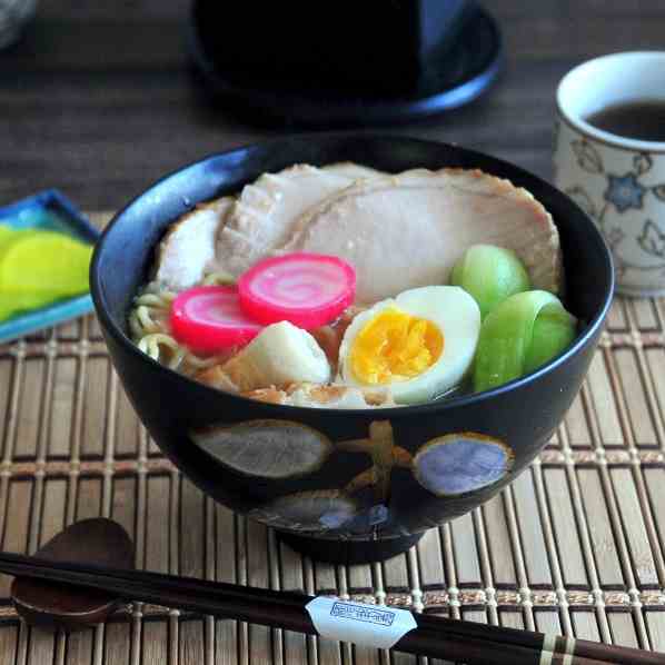 Miso Pork Noodle Soup