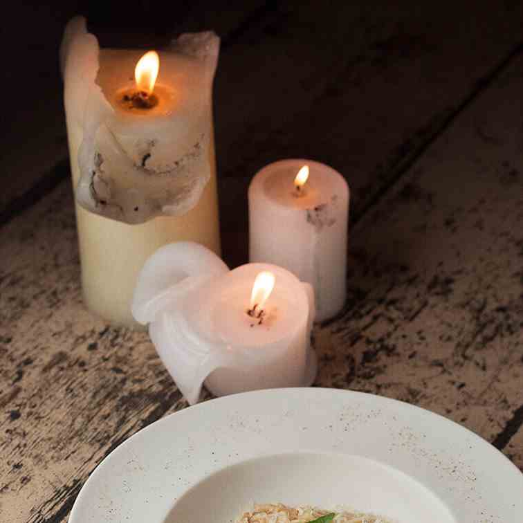 Risotto with Mushrooms and Scallops