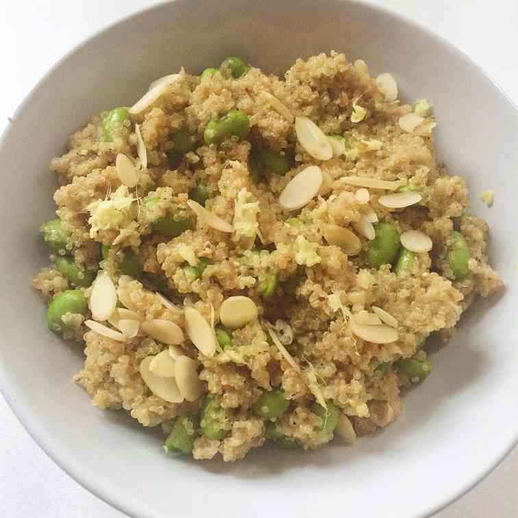 Ginger and Coconut Quinoa Salad Recipe. 