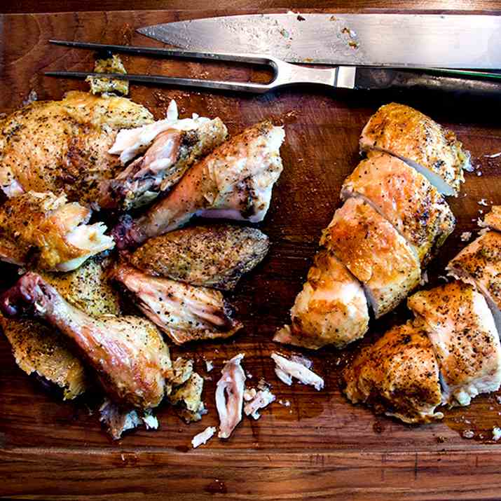 Grilled Beer Can Chicken