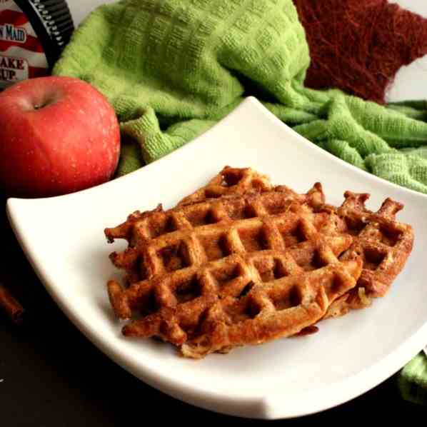 Apple-Cinnamon Waffles