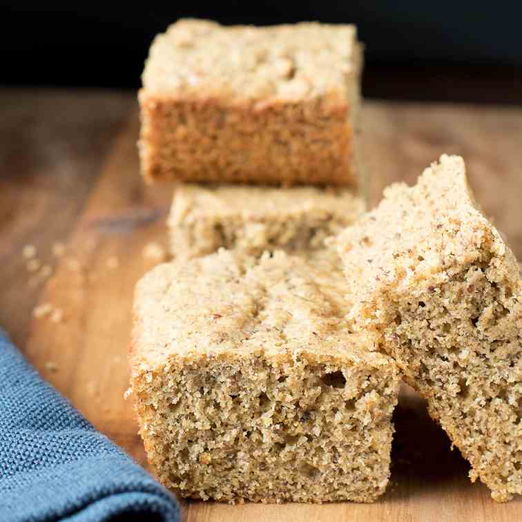 Flax Cornbread