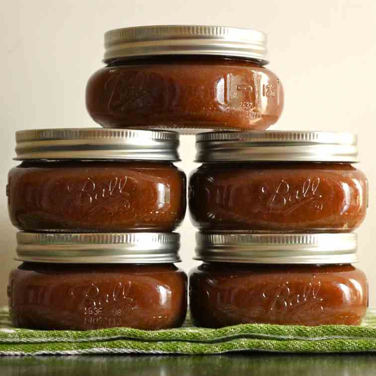 Skin-on Slow Cooker Apple Butter