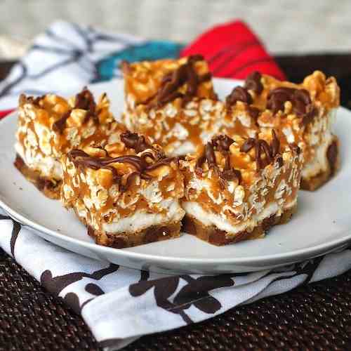 Caramel Corn Bars