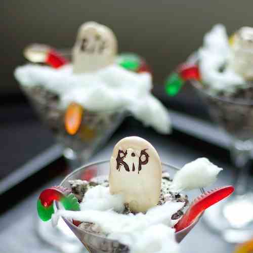 Haunted Halloween Dirt Cake