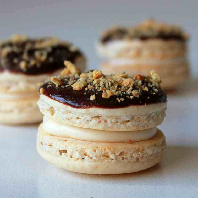 S'mores Macarons