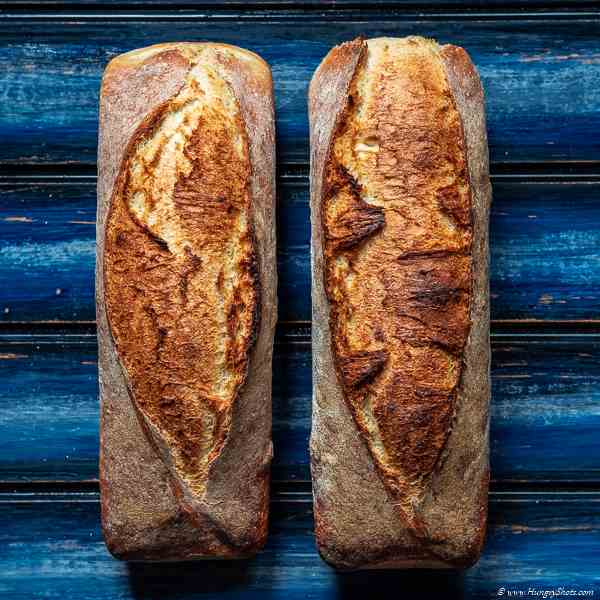 The simplest sourdough bread