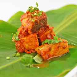 Spiced Fish in Tomato Ginger Curry