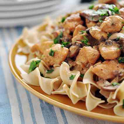 Chicken Stroganoff 