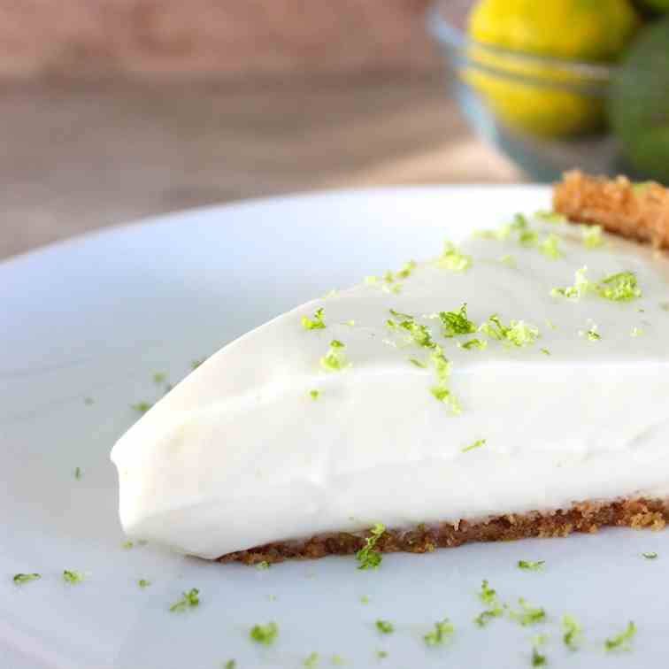 Paleo No Bake Key Lime Pie
