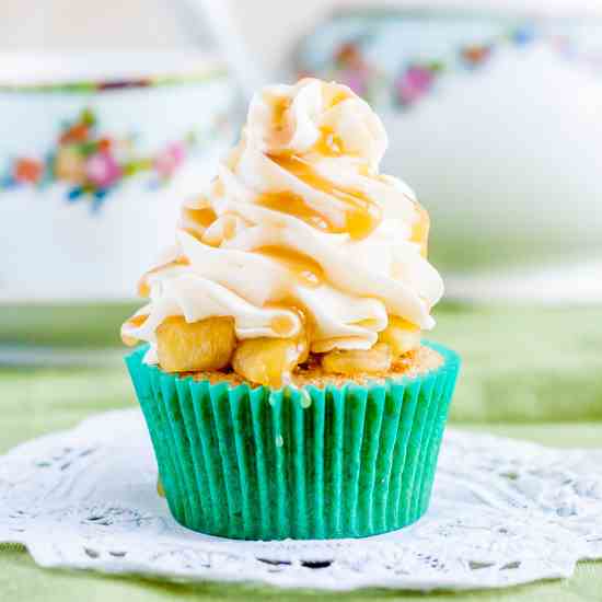 Gluten Free Apple Pie Cupcakes