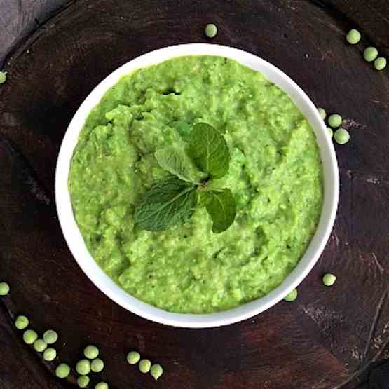 Spring Pea Puree Side Dish