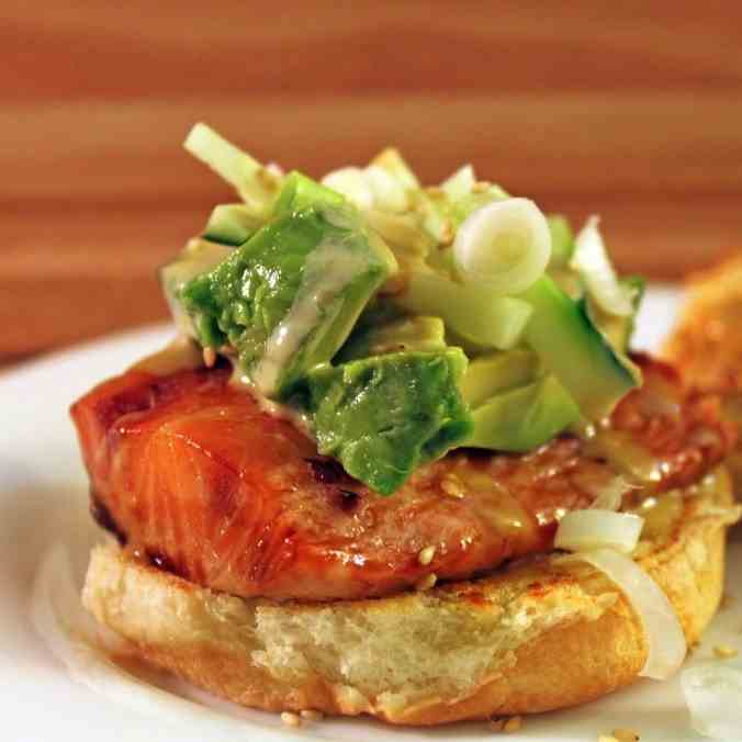 Spicy Salmon Roll Sliders