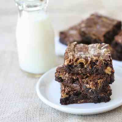 Snicker Brownies