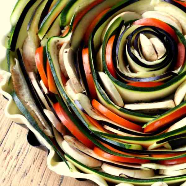 Blooming Vegetable Pie