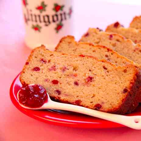 Finnish Lingonberry Cake