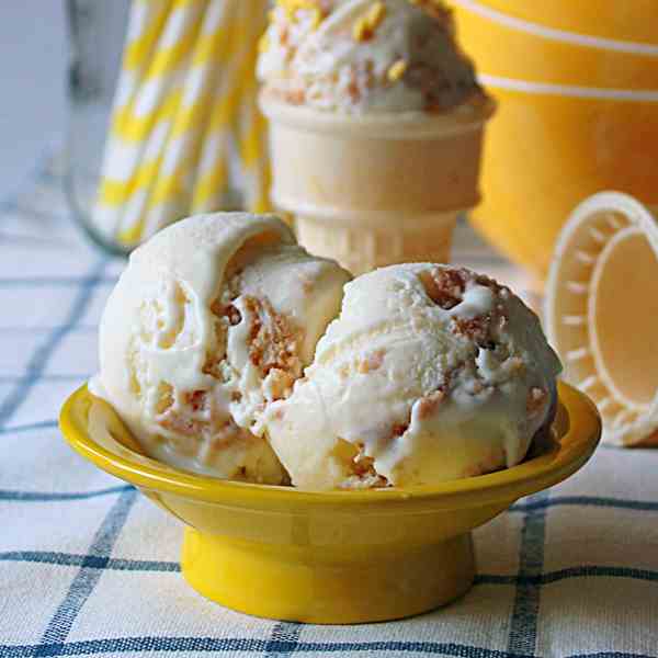 Lemon icebox pie ice cream