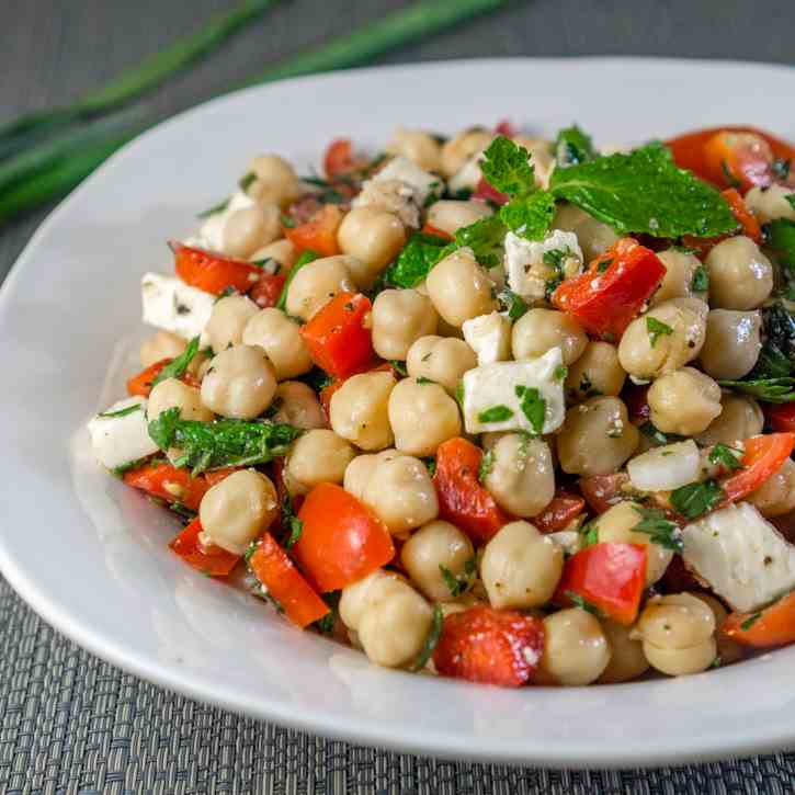 Summer Chickpea Salad