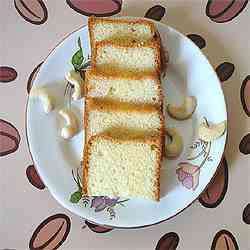 Egg Less Vanilla Cake