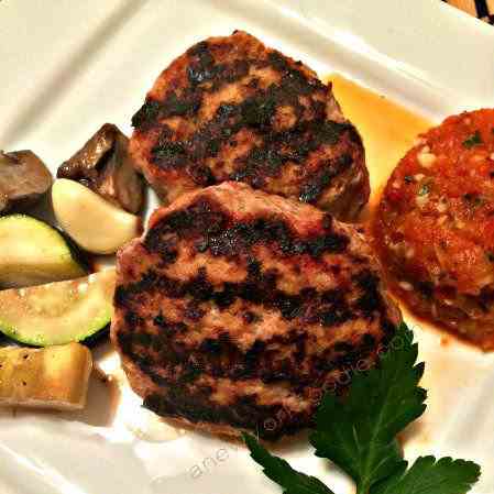 Turkish Chicken Adana Burgers