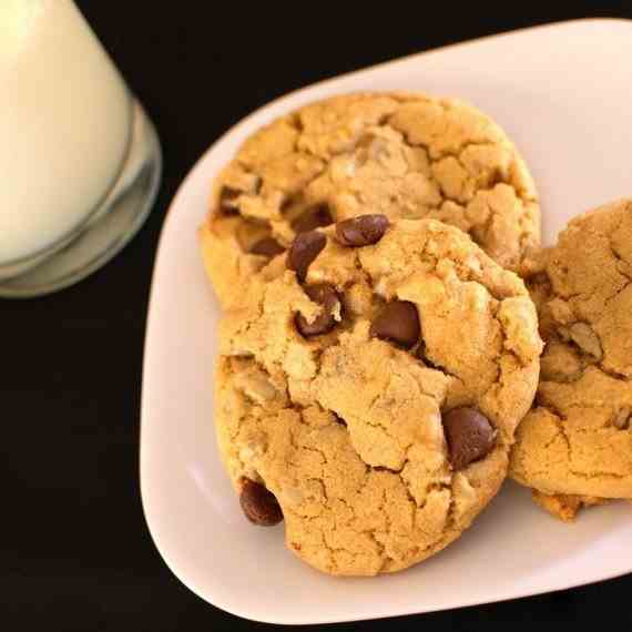 Sunflower Chocolate Chip Cookies