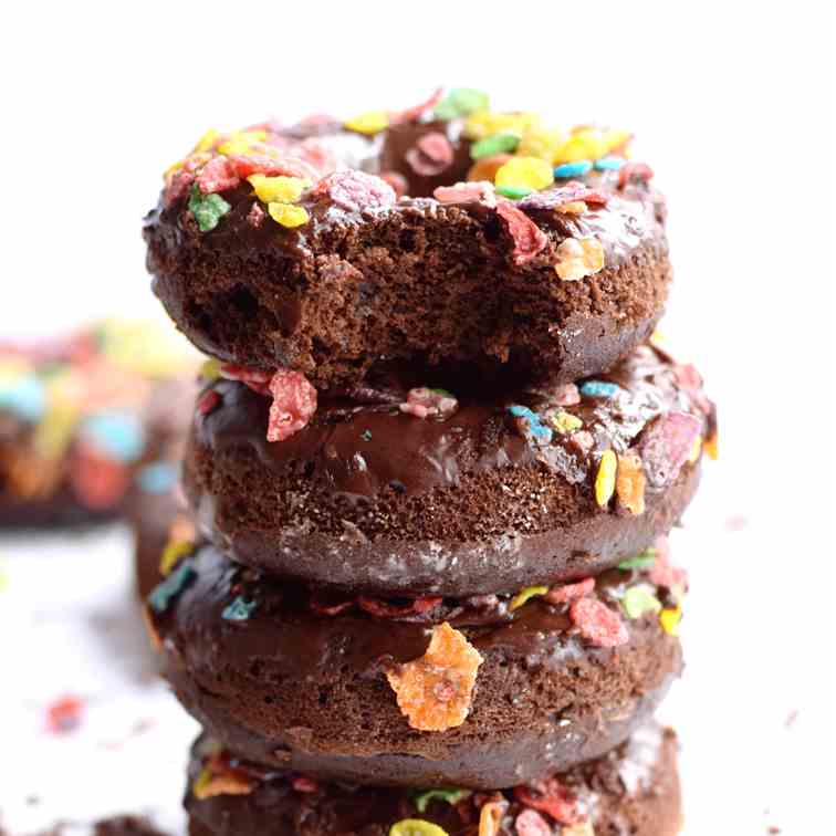Baked Chocolate Donuts (Non-Dairy)