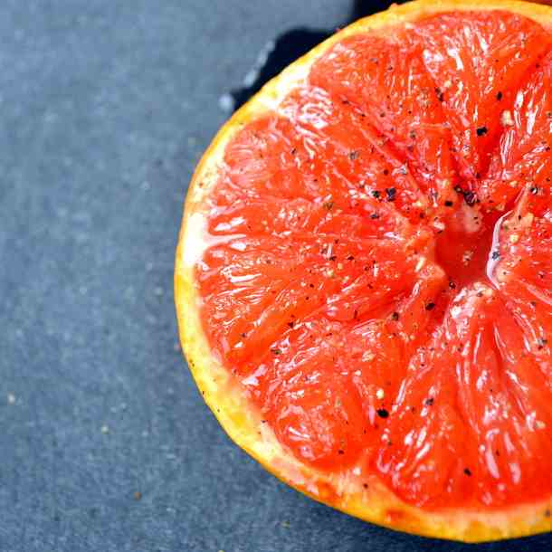 Grilled Red Grapefruit