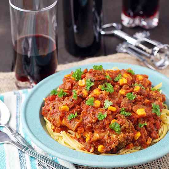 Easy, Slow Cooker Spaghetti Sauce