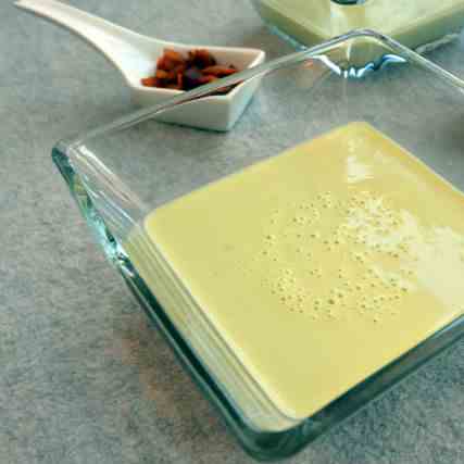 Avocado Soup with Bacon Fat