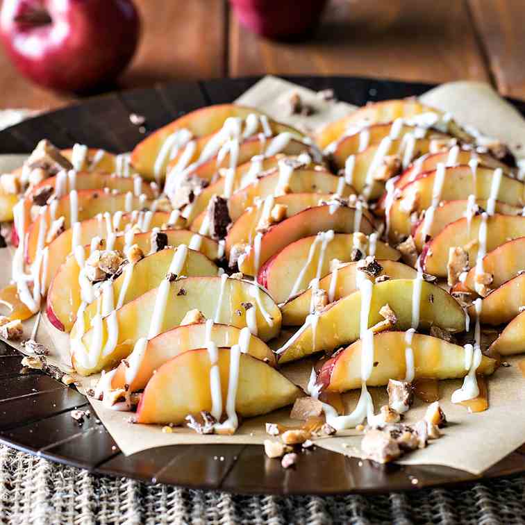 Caramel Apple Nachos