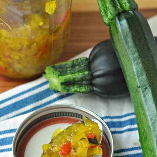 Sweet Zucchini Relish