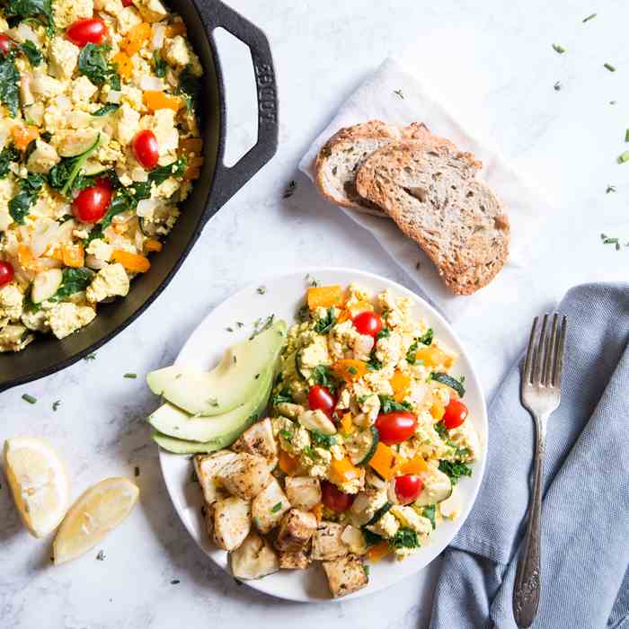 Veggie Scrambled Tofu