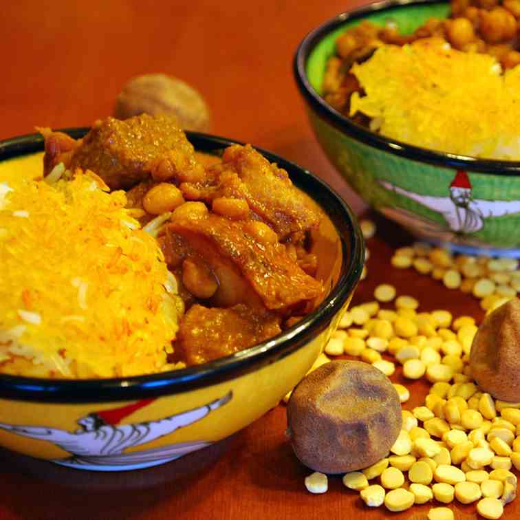 Persian Quince Stew (Khoresht-e Beh) 