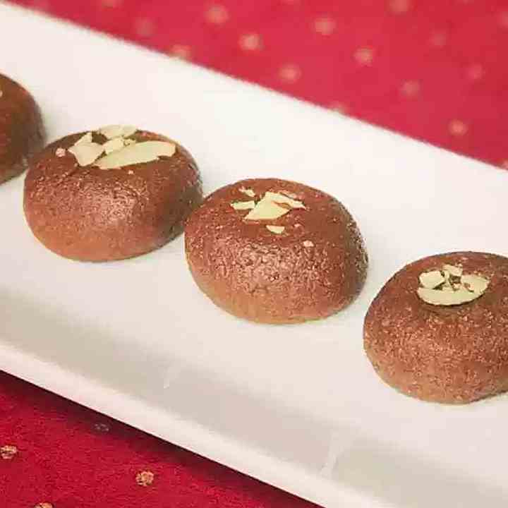 Chocolate Almond Peda