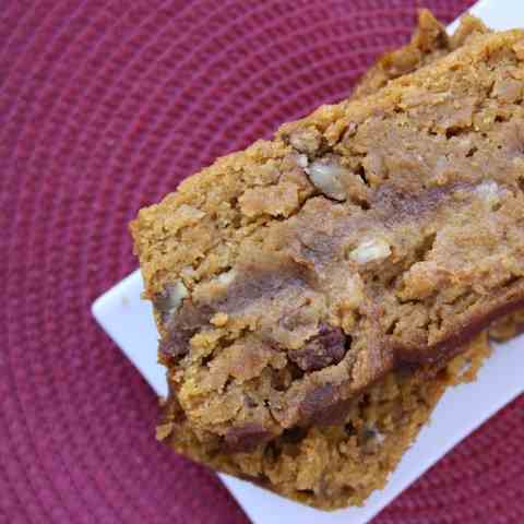 Pumpkin, Apple & Pecan Bread