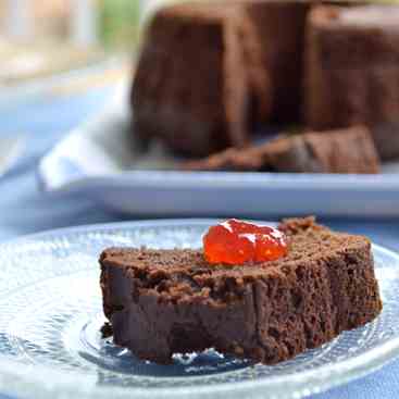 Healthy Chocolate Mocha Cake