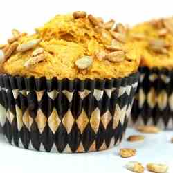 Pumpkin and Sunflower Seed Muffins