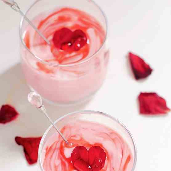 Rose Lassi