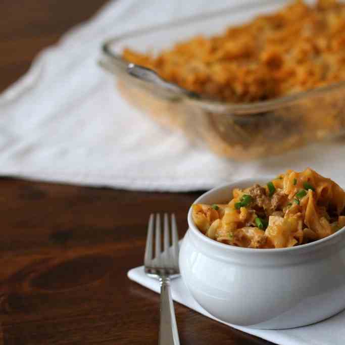 Enchilada Pasta Casserole