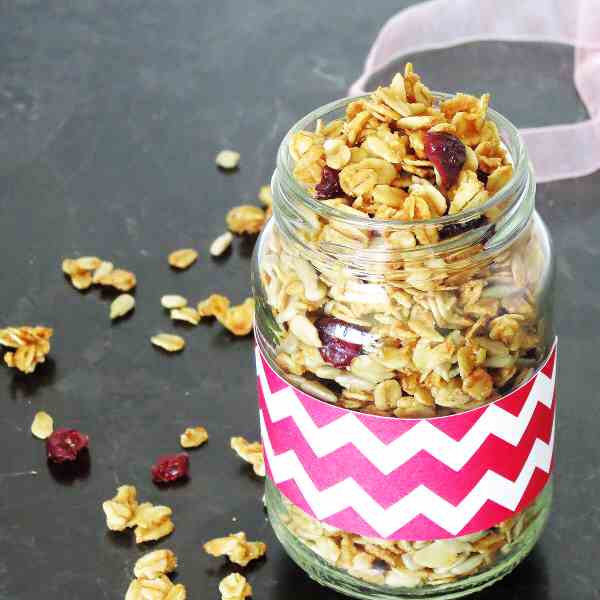 Maple Sunflower Seeds Granola