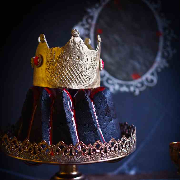Snow White's Evil Queen Surprise Bundt Cak