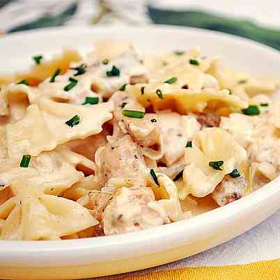 Chicken Artichoke Alfredo