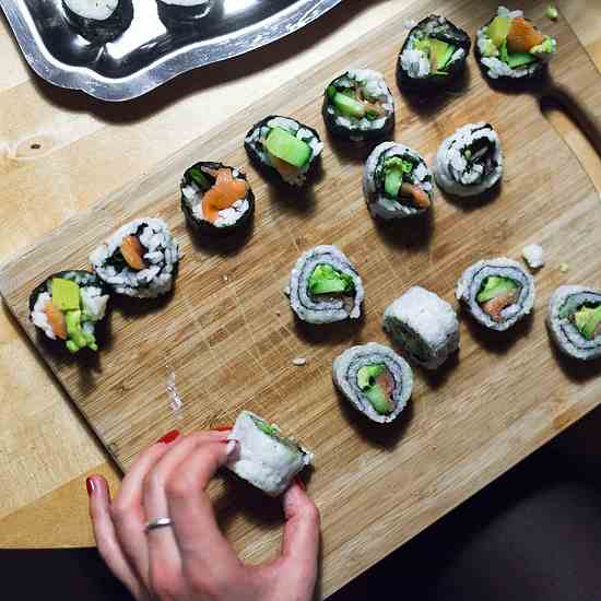 Sushi Party Recipe