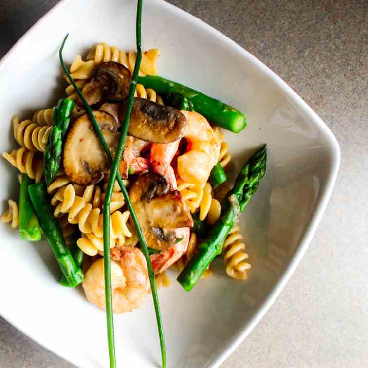 Pasta with Cremini Mushrooms