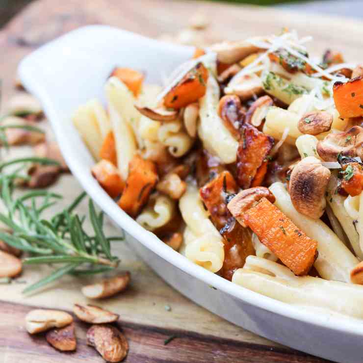 Brown Butter Butternut Cream Pasta