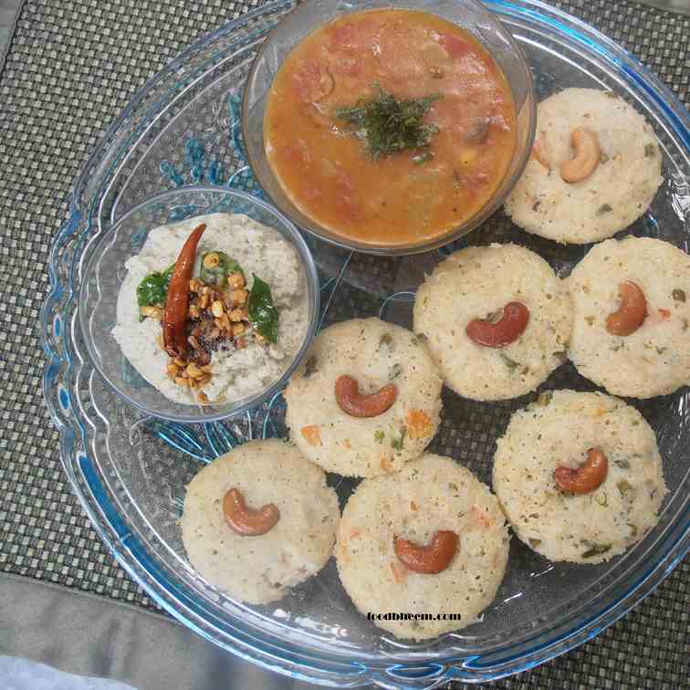 Vermicelli Idli-Semiya Idli Recipe